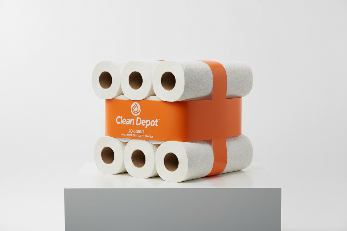 PAPER TOWELS 20 ROLLS