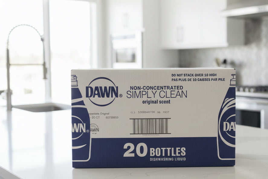 DAWN SIMPLY CLEAN 20 BOTTLES - BOX
