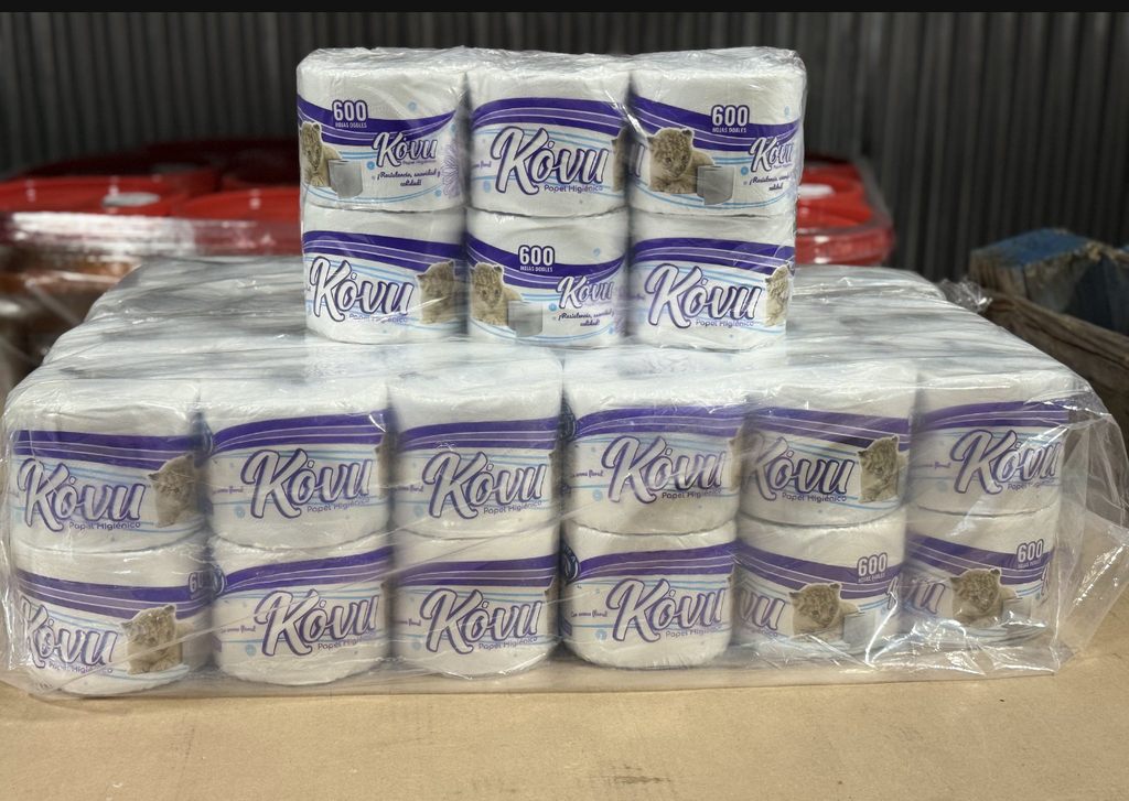 KOVU 600 SHEET MEGA ROLL 2 PLY