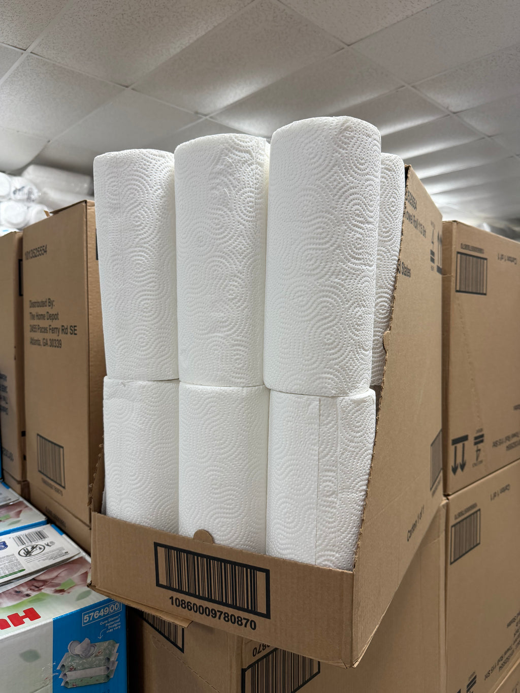 30 CT PAPER TOWELS BOX