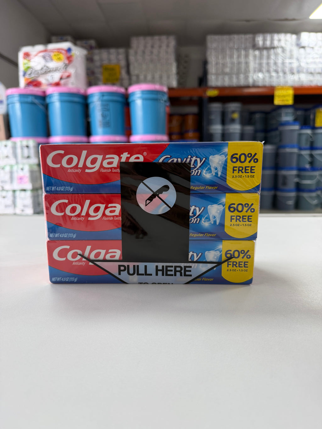 COLGATE TOOTHPASTE 6 PK