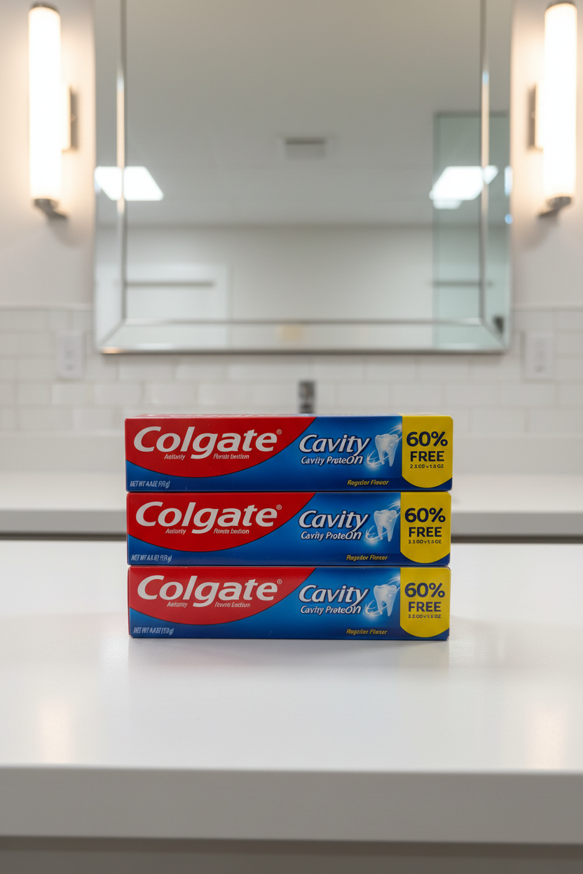 COLGATE TOOTHPASTE 6 PK