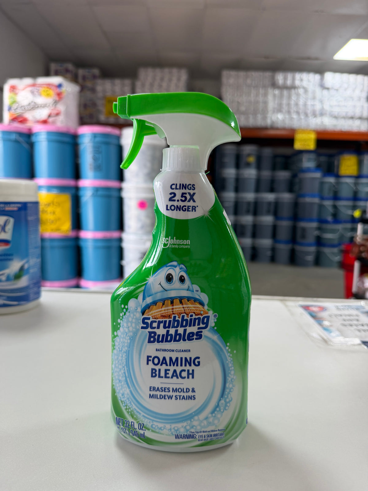 SCRUBBING BUBBLES FOAMING BLEACH 32 OZ