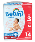 BEBIN M SIZE 3 14 CT