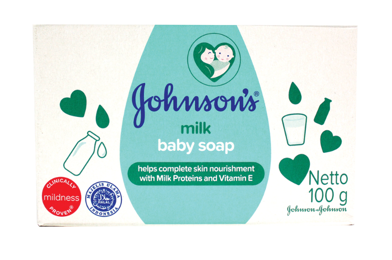 JOHNSON'S MILK BABY SOAP 3 CT