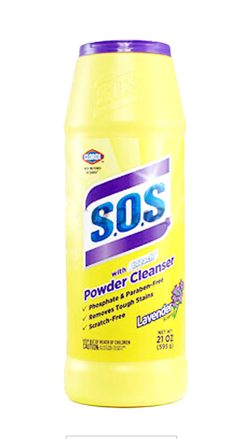 SOS POWDER CLEANER 21 OZ