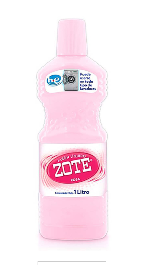 ZOTE LAUNDRY LIQUID DETERGENT 1 L PINK