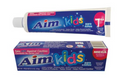 AIM TOOTHPASTE 4.4 oz BUBBLE BERRY GEL FOR KIDS